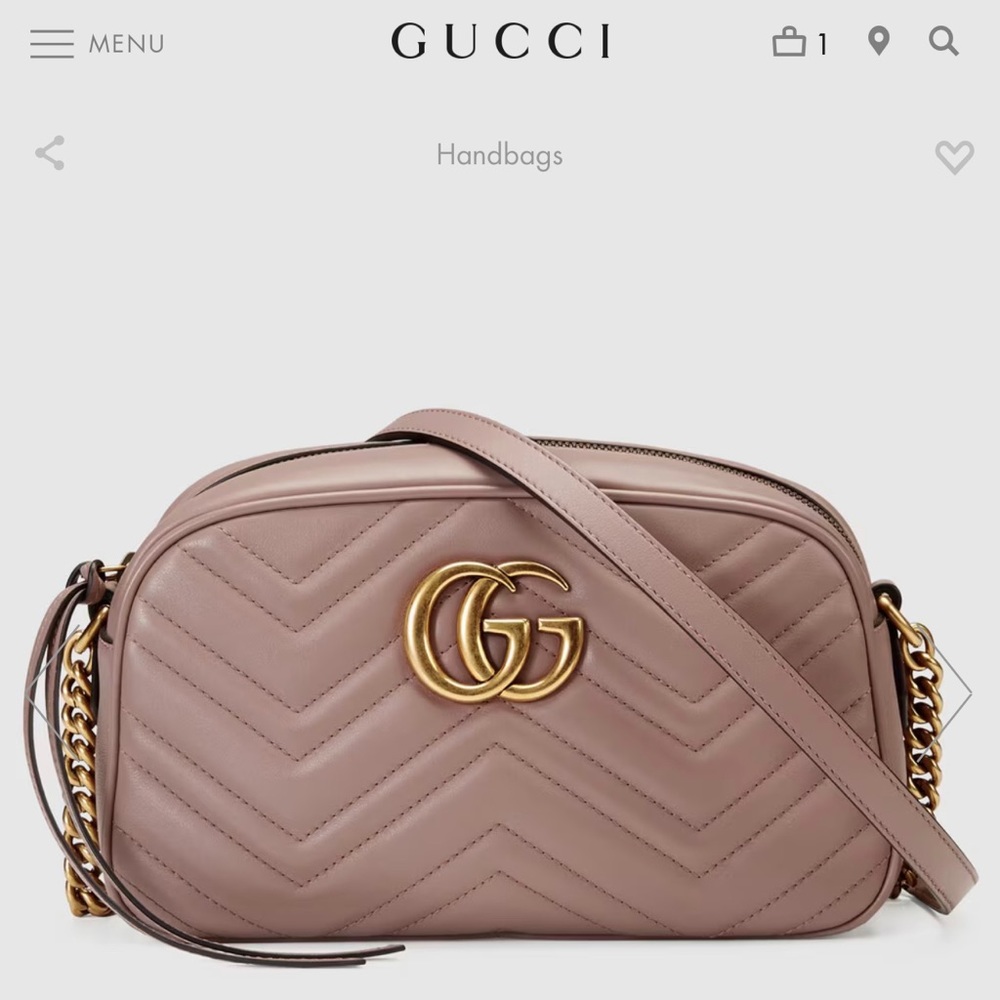 Gucci Marmont Dusty Pink shoulder bag - Picture 5 of 6